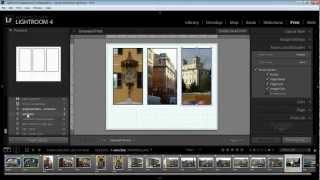 Lightroom  Create a Triptych Using Custom Package [upl. by Irap]