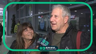 Travelers at Philadelphia International Airport try to make it back home after the holidays [upl. by Rodrigo]