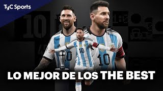 LO MEJOR DE LOS PREMIOS FIFA THE BEST 2023  RESUMEN 🔥 LIONEL MESSI EL HINCHA ARGENTINO Y MUCHO MÁS [upl. by Rozella831]