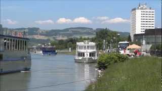 Spaziergang entlang der Donau in Linz 1952012 [upl. by Ahola]