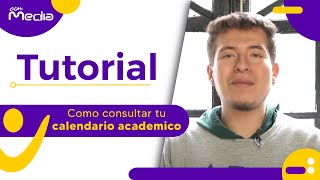 TUTORIAL  CALENDARIO ACADÉMICO [upl. by Chloris]