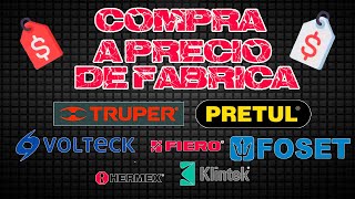 COMO COMPRAR HERRAMIENTAS TRUPER A PRECIO DE FABRICA [upl. by Aneis]