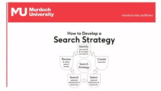 How to Develop a Search Strategy [upl. by Sass]