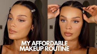 my favourite affordable makeup routine [upl. by An]