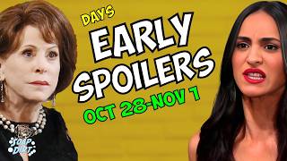 Days of our Lives Early Spoilers Oct 28Nov 1 Vivian Targets Gabi daysofourlives dool [upl. by Faustena]