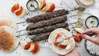 Middle Eastern Kofta Kebab Recipe [upl. by Robbin345]