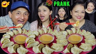 DALLE KHURSANI PRANK WITH MOMO ll MOMO PRANK BudaBudiVlogs [upl. by Nnylanna715]