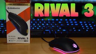 Steelseries Rival 3  Unboxing amp CS2 Test 4K60FPS [upl. by Ardet571]