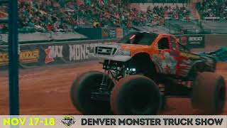 Denver Monster Truck Show  November 1718 2023 [upl. by Stefano]