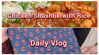 Chicken Shashlik Recipe  Daily Vlog  Moonakhan [upl. by Peery652]