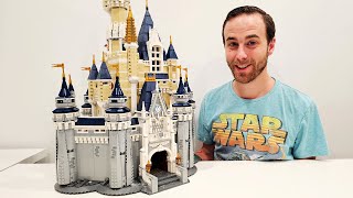 Custom Double LEGO Disney Castle FINISHED [upl. by Dewayne]