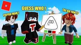 DRAWING NG KALOKOHAN ng mga BATA sa ROBLOX  Guess The Drawing  ROBLOX [upl. by Emearg]