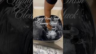 Trying viral trash can cleaning hack ✨🗑️ hack tipsandtricks howto tips clean cleaning asmr [upl. by Yznel206]