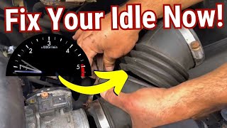 6 Reasons Your Engine Revs Up and Down at Idle  RPM Fluctuations While Car is Parked [upl. by Ahsihat758]