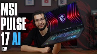 YAPAY ZEKALI CANAVAR  MSI PULSE 17 AI C1V İncelemesi [upl. by Mashe304]