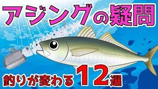 【アジングの基礎QampA12選】冬アジングに向けて準備しましょう。 [upl. by Loferski56]