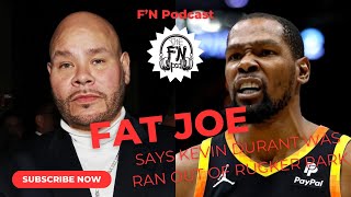 Fat Joe Claims Kevin Durant Was Going to Get Jumped in Rucker Park [upl. by Ettenahs192]