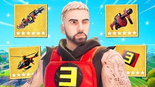 The MYTHIC EMINEM Challenge in Fortnite [upl. by Yromem860]