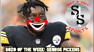 George Pickens A FOOTBALL PLAYER Says He Doesnt Block Because He Dont Want To Get Hurt [upl. by Xed]