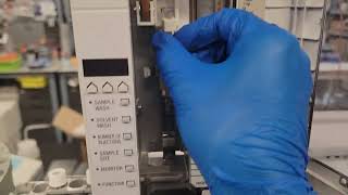 Replace Autosampler Syringe on Gas Chromatograph  Routine GC Maintenance [upl. by Yoshiko964]