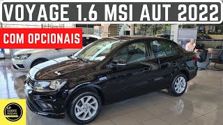 VW VOYAGE AUTOMÁTICO 16 MSI 2022  Apresentação e Valores [upl. by Rehsa382]