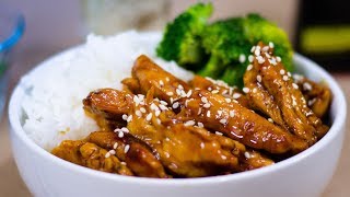 CÓMO HACER POLLO TERIYAKI 🍛🥢 MUY FÁCIL  Recién Cocinados [upl. by Hcir]