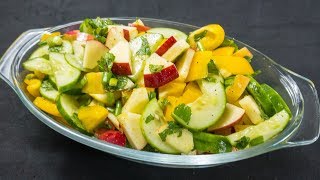 Apple Salad Recipe in Urdu amp Hindi  Healthy amp Delicious by KooKingK [upl. by Boardman]