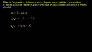 Laddition est commutative et associative [upl. by Laureen]