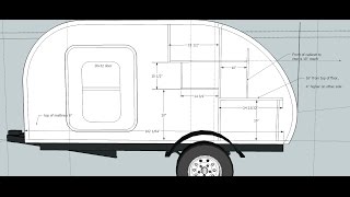 How to Build a Teardrop Camper 1  The Template [upl. by Suravaj969]