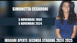 SIMONETTA CESARONI 5 NOVEMBRE 1969  5 NOVEMBRE 2024 [upl. by Eentrok]