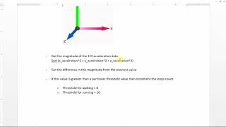 How to create walking step counter App using Accelerometer sensor and Shared Preference in Android [upl. by Mick]