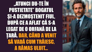 Bogatul șia dezmoștenit fiul după ce a aflat că logodnica acestuia este o orfană de la țară Dar [upl. by Hendrix]