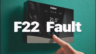 F22 fault EASY FIX  System Pressure heat pump amp boiler [upl. by Lacey]