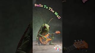 Grasshoppers Rock Accepts quotBalls to the Wallquot  Epic Bug Muzak Cover [upl. by Sapowith]