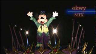 ★★Countdown Parade 2010 Mickey MIX Disney TDL [upl. by Hugo]