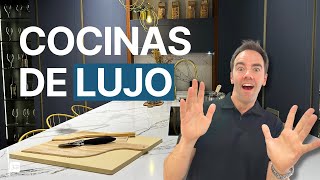 ¿Quieres una COCINA de LUJO 🤩  3 espacios IMPRESIONANTES [upl. by Doniv]