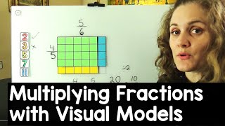 How to Multiply Fractions with Visual Models [upl. by Feeney]