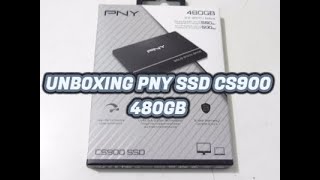 Unboxing SSD PNY CS900 480GBIdeal para Comenzar [upl. by Gally]