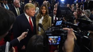 Donald Trump and reporter clash [upl. by Erdnaid768]