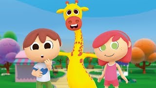 Hola y Adiós  Las Canciones del Zoo 2  El Reino Infantil [upl. by Arlo998]