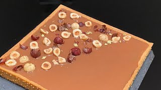 Tarte chocolat caramel تارت بالشكولاطة و الكراميل [upl. by Columbyne]