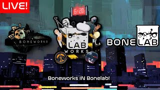 Boneworks IN Bonelab  Labworks mod [upl. by Harmony]