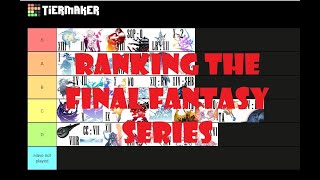 Ranking the Final Fantasy Games [upl. by Brigid]