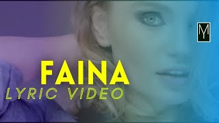 Akcent  Faina  Lyric video [upl. by Gav834]