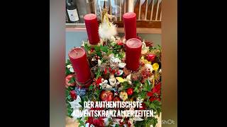 Yordanka Jaschke wwwmuttersachech wwwgasthauszumloewench Adventskranz Adventszeit Weinachten [upl. by Casey]