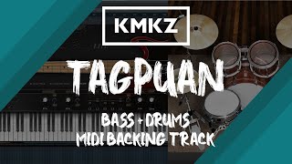 Kamikazee  Tagpuan  Bass  Drums MIDI Backing Track [upl. by Yadroc]