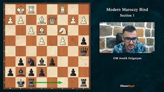 Chess Repertoire  Maroczy Bind Series  4 13 Rac1 [upl. by Fredi382]