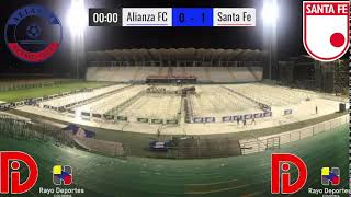 En Vivo Alianza Fútbol Club Vs Club Independiente Santa Fe Fecha 10 Liga Betplay Dimayor [upl. by Nella]