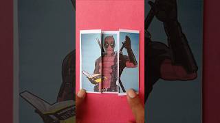 Deadpool paper folding game artdeadpoolshorts [upl. by Kristina]