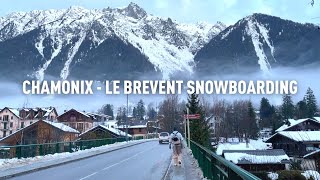 Snowboarding In Le Brevent Flegere Chamonix France [upl. by Selimah350]